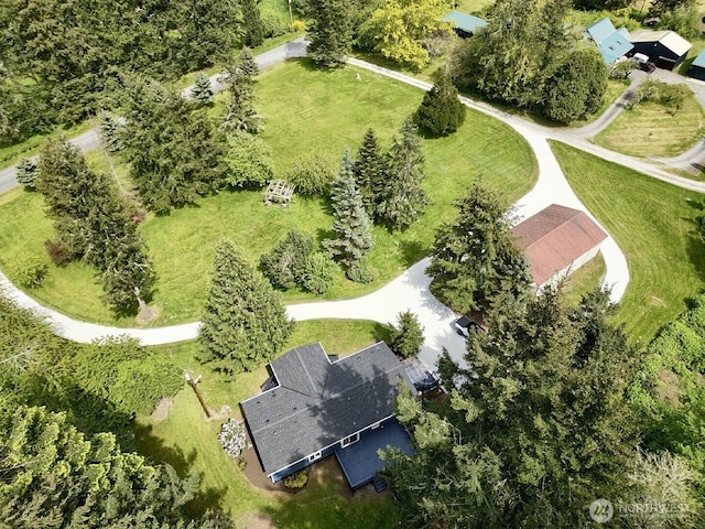 drone / aerial view