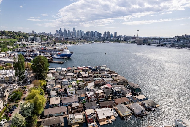 2035 Fairview Ave E Unit D, Seattle, WA 98102 - view of water feature featuring a view of city