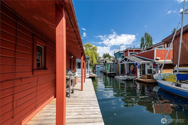 2035 Fairview Ave E Unit D, Seattle, WA 98102 - view of dock with a water view