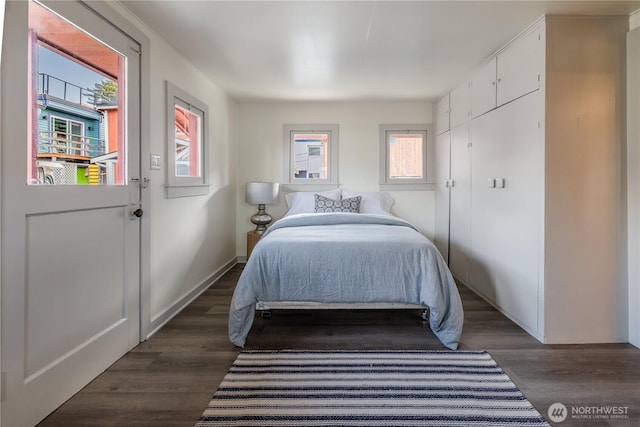 2035 Fairview Ave E Unit D, Seattle, WA 98102 - bedroom featuring dark wood-style flooring