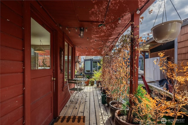2035 Fairview Ave E Unit D, Seattle, WA 98102 - view of wooden deck