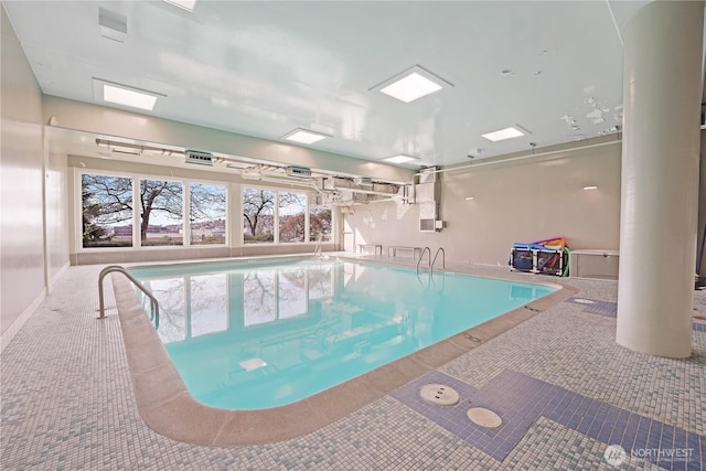 view of indoor community pool