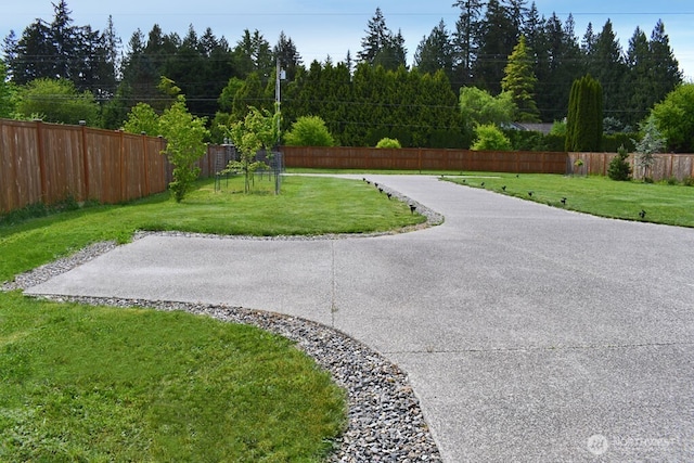 view of yard