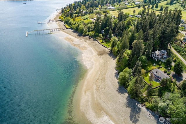 4966 Bradley Ln, Freeland, WA 98249 - aerial view with a water view