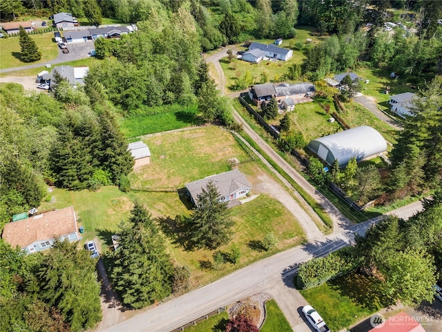drone / aerial view
