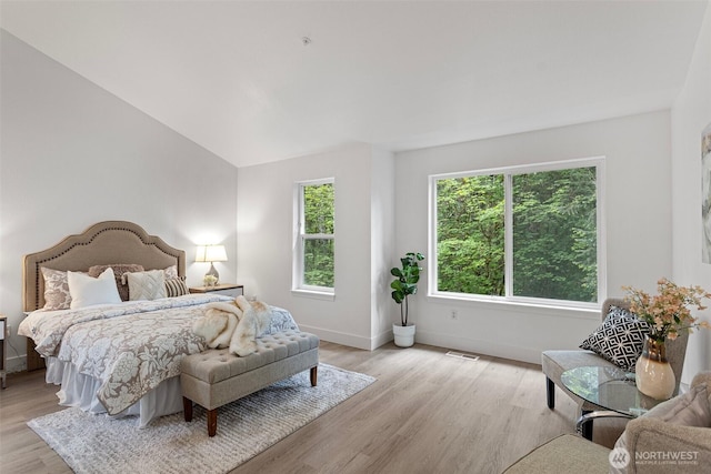 3758 257th Ave SE Unit 4-4, Issaquah, WA 98029 - bedroom with light wood-style flooring and baseboards