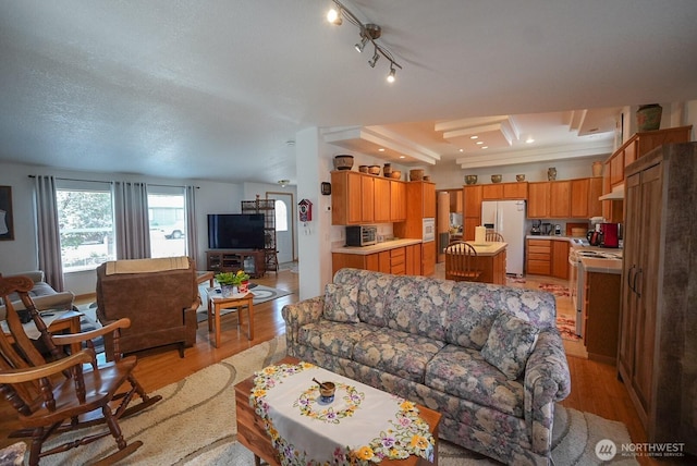 201 S Cherry St, Dayton, WA 99328 - living room with light wood-style floors