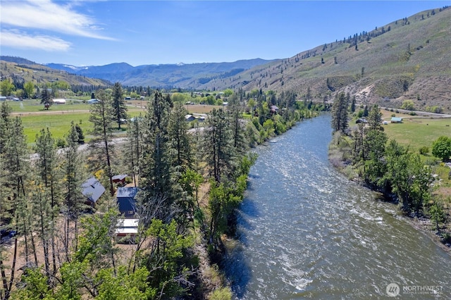 69 Ross Rd, Twisp, WA 98856 - aerial view of sparsely populated area featuring a mountainous background