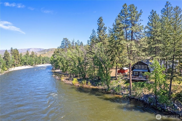 69 Ross Rd, Twisp, WA 98856 - water view with a mountainous background