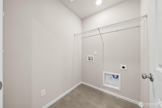 14825 203rd Avenue Ct E Unit 646, Bonney Lake, WA 98391 - washroom with laundry area, baseboards, electric dryer hookup, carpet, and washer hookup