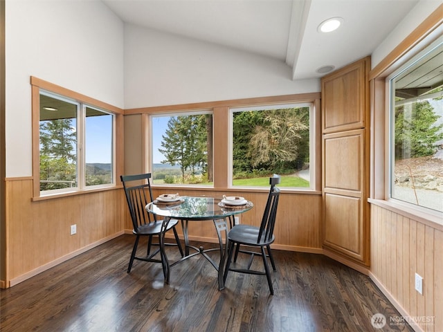 21608 186th Ave E, Orting, WA 98360 - sunroom / solarium featuring lofted ceiling and plenty of natural light