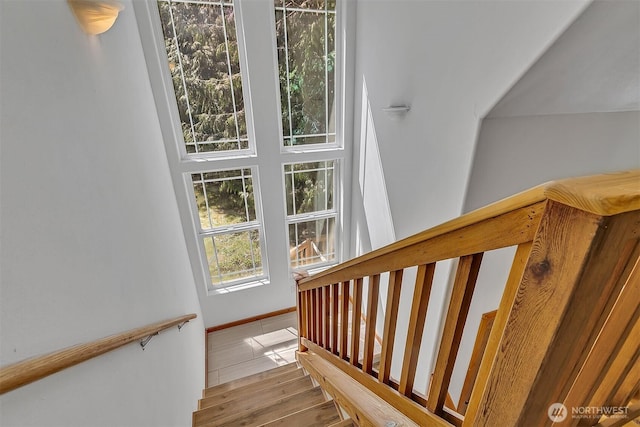 4716 167th Ave NW, Lakebay, WA 98349 - stairway with wood finished floors