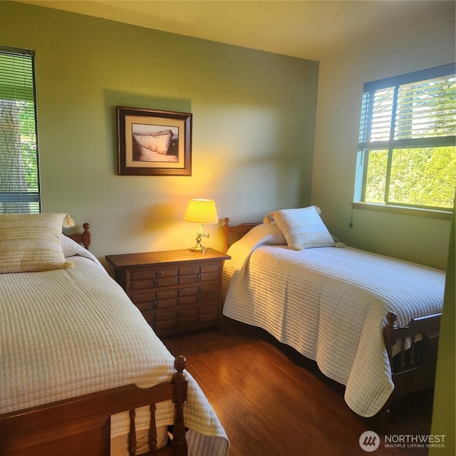 832 Elm Ave, Blaine, WA 98230 - bedroom featuring dark wood-type flooring