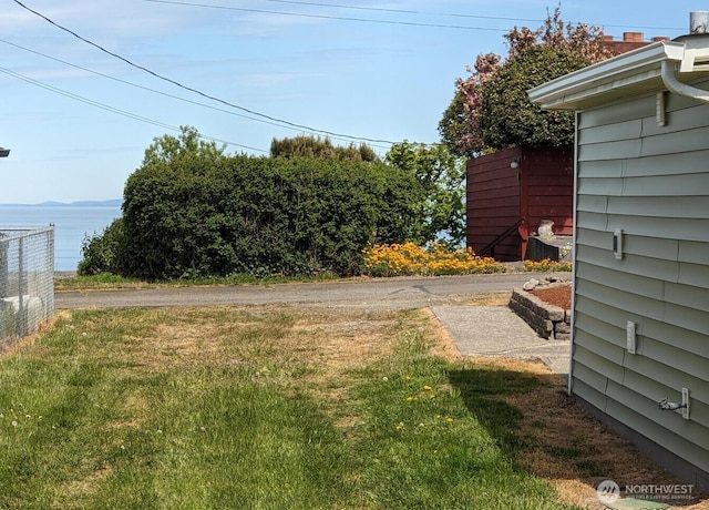 1225 W 5th St, Port Angeles, WA 98363 - view of yard with fence