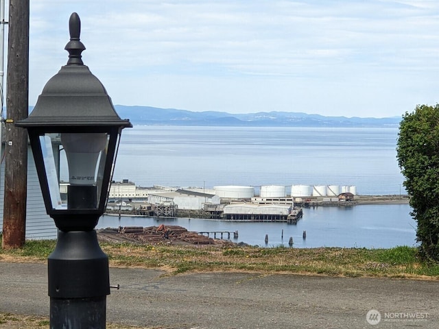 1225 W 5th St, Port Angeles, WA 98363 - water view with a mountain view