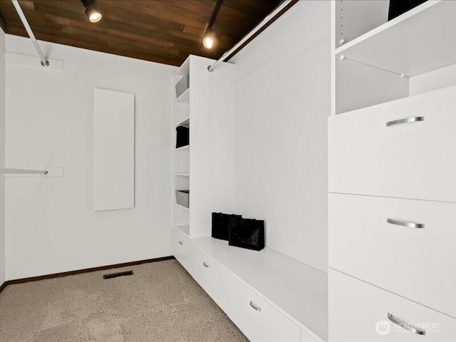 4400 E Mercer Way, Mercer Island, WA 98040 - mudroom featuring baseboards, carpet floors, and wood ceiling