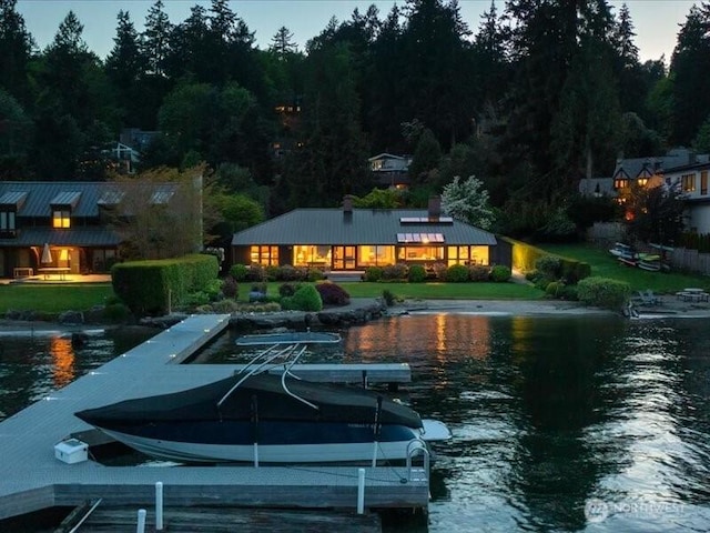 4400 E Mercer Way, Mercer Island, WA 98040 - dock with a water view