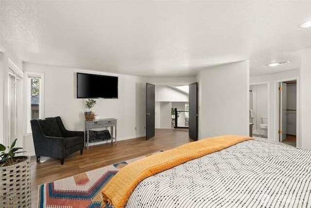7236 Twin Cedar Ln SE, Tumwater, WA 98501 - bedroom with wood finished floors
