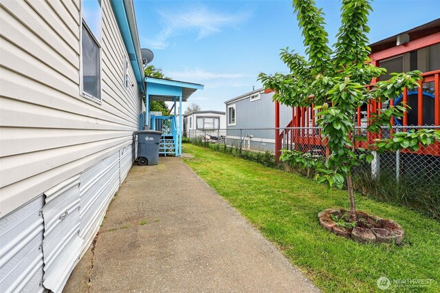 view of yard