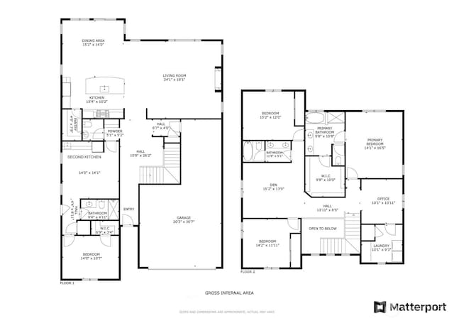 floor plan / room layout