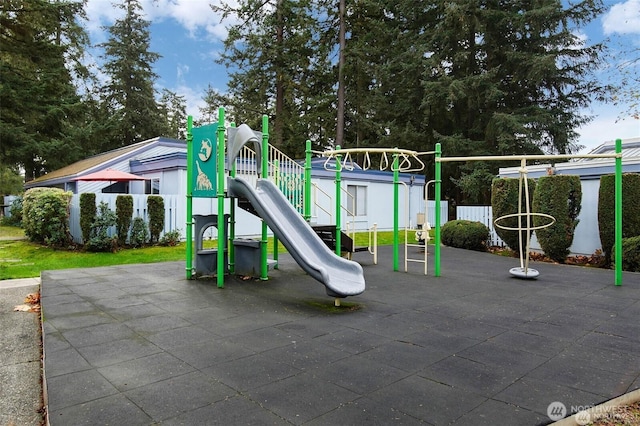 view of community play area