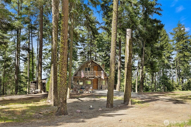 21 Two Springs Rd, Cle Elum, WA 98922 - view of front of home with a balcony