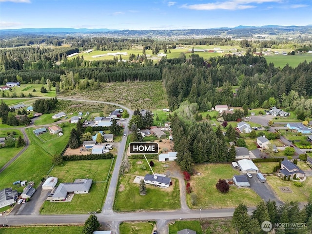 252 Romerman Rd, Chehalis, WA 98532 - drone / aerial view with a mountain view