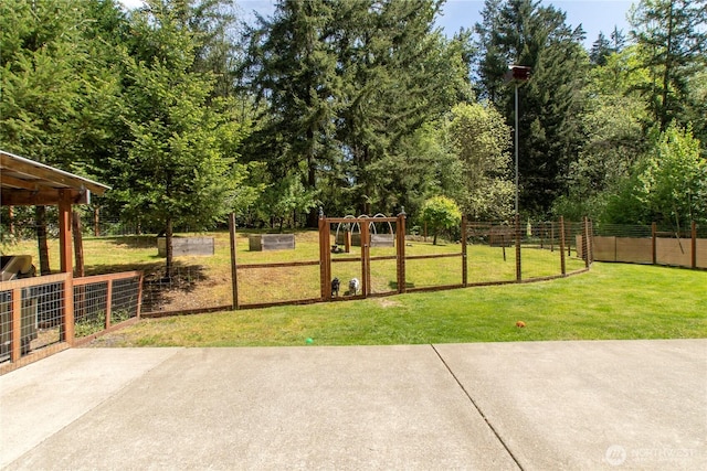 view of home's community featuring a patio