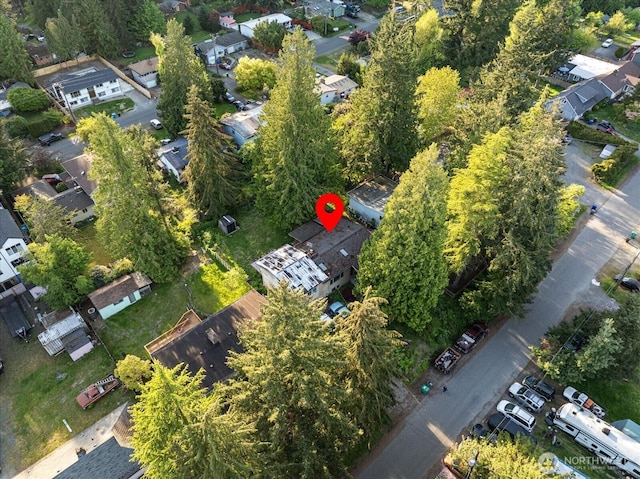 view of property location with nearby suburban area