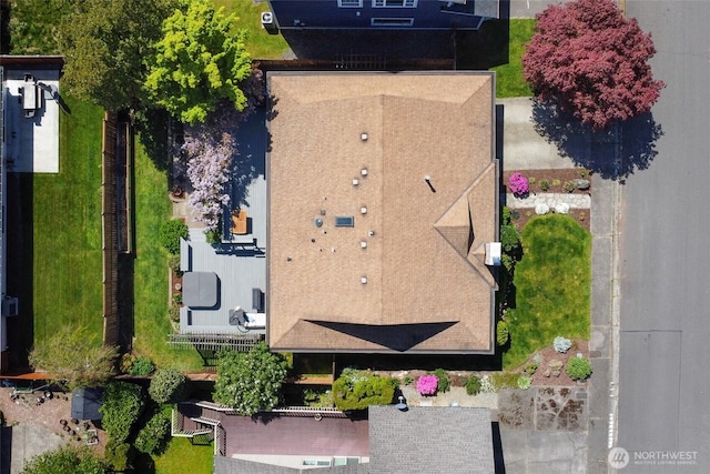 2656 168th Ave NE, Bellevue, WA 98008 - view from above of property