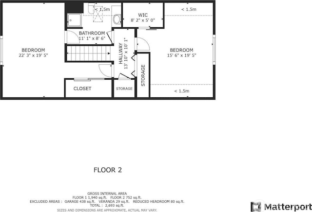 2656 168th Ave NE, Bellevue, WA 98008 - home floor plan