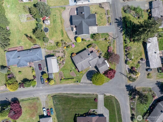 524 Carl Way, Aberdeen, WA 98520 - aerial overview of property's location with nearby suburban area