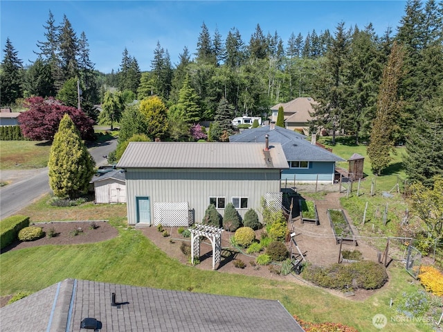 524 Carl Way, Aberdeen, WA 98520 - aerial view of property and surrounding area