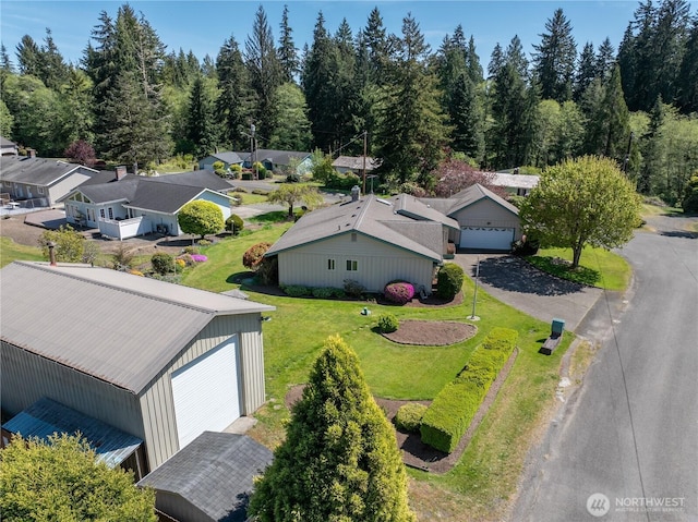 524 Carl Way, Aberdeen, WA 98520 - aerial view of property and surrounding area