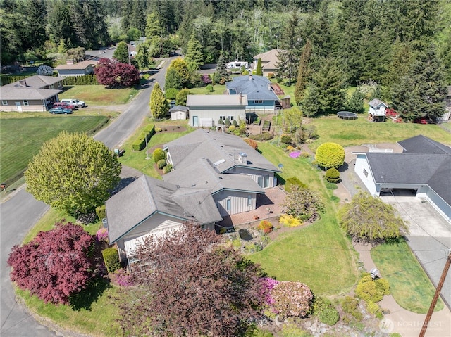 524 Carl Way, Aberdeen, WA 98520 - aerial perspective of suburban area