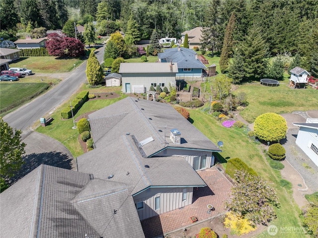 524 Carl Way, Aberdeen, WA 98520 - aerial view of property and surrounding area