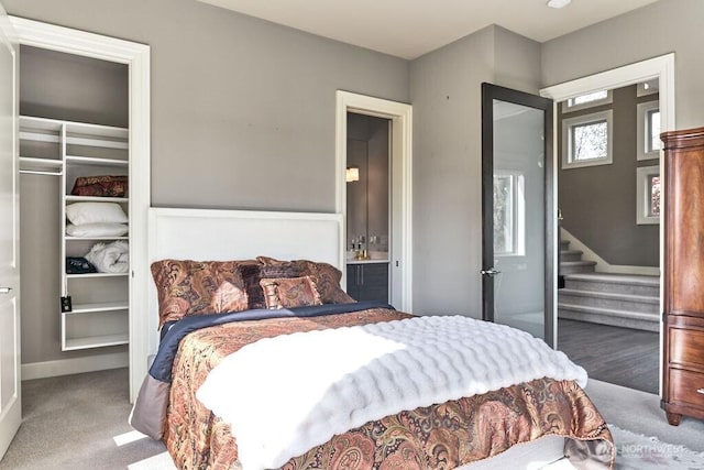 3319 Burnett Ave N, Renton, WA 98056 - bedroom with carpet flooring and ensuite bath