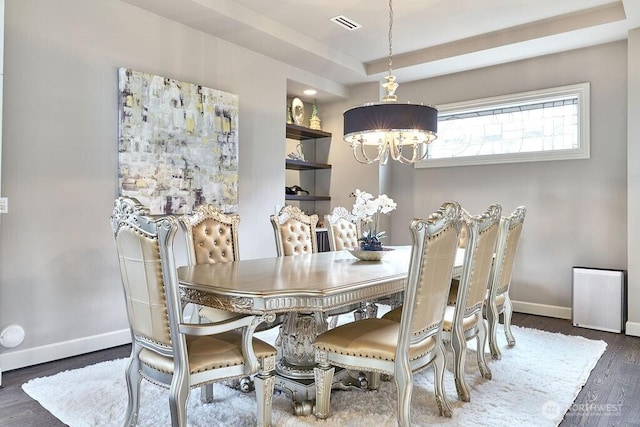 3319 Burnett Ave N, Renton, WA 98056 - dining room featuring a chandelier and wood finished floors