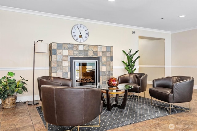 1015 Railroad Ave Unit 405, Bellingham, WA 98225 - community lobby featuring crown molding and recessed lighting