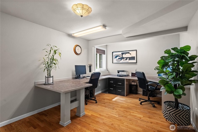10811 164th Pl NE, Redmond, WA 98052 - office space featuring light wood finished floors and baseboards
