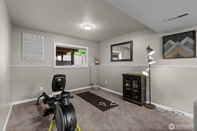 10811 164th Pl NE, Redmond, WA 98052 - exercise area with carpet flooring and baseboards