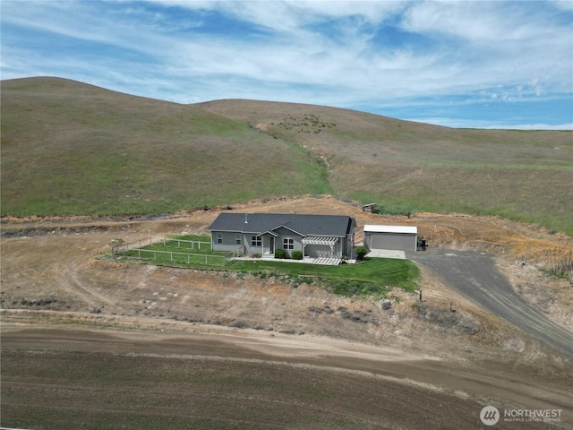 6279 Touchet N Rd, Touchet, WA 99360 - mountain view