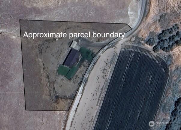 6279 Touchet N Rd, Touchet, WA 99360 - aerial view of property's location