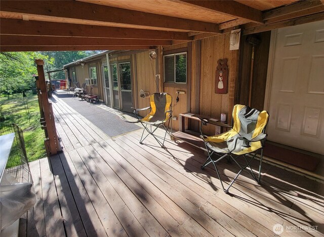 view of deck