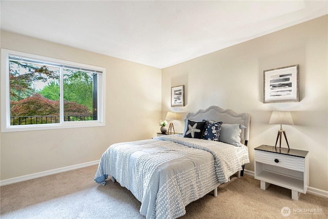 9201 NE Juanita Dr Unit 205, Kirkland, WA 98034 - carpeted bedroom with baseboards