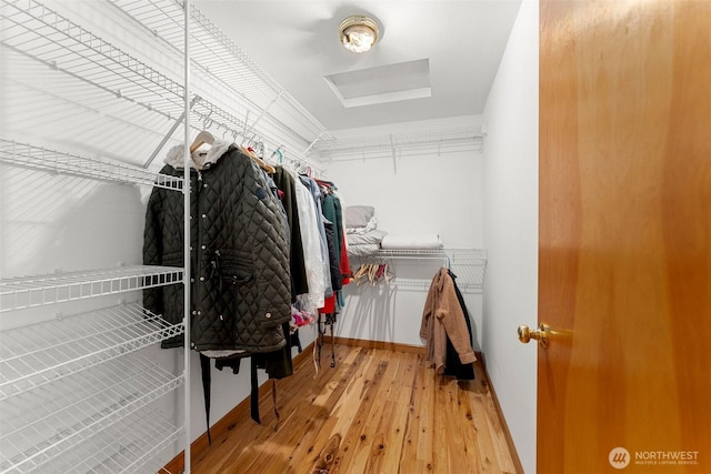 26911 312th Ave SE, Ravensdale, WA 98051 - spacious closet featuring wood finished floors