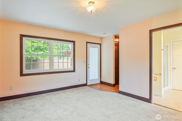 1639 21st Ave, Longview, WA 98632 - spare room featuring carpet floors and baseboards