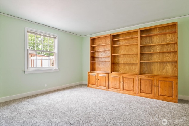 1639 21st Ave, Longview, WA 98632 - spare room with baseboards, carpet flooring, and ornamental molding