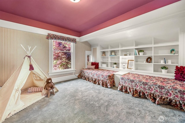 2234 Main St, Ferndale, WA 98248 - bedroom featuring carpet flooring and lofted ceiling