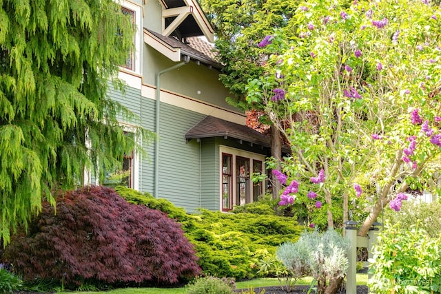 2234 Main St, Ferndale, WA 98248 - doorway to property featuring a shingled roof